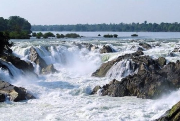 Stung Treng - Dong Kralo - Isola di Khong (B, L)