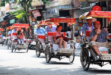 Arrivo ad Hanoi