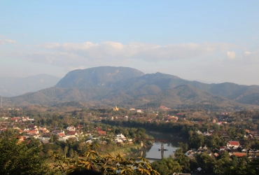 Luang Prabang - Cascate Kuang Si - Parco delle farfalle - Ock Pop Tock Living Craft Cente (B, L, D)