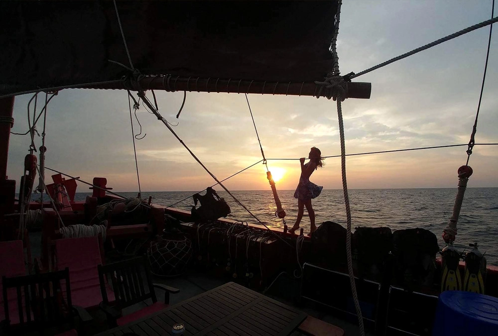 Imbarco sulla nave The Junk (D) 