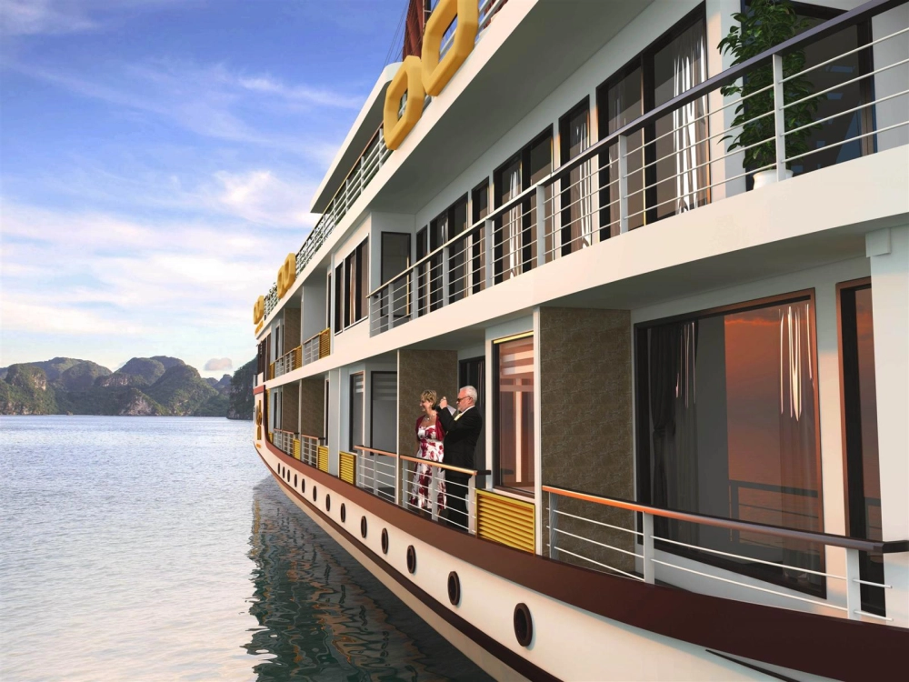 Hanoi – Hai Phong – Baie d’Halong – Baie de Lan Ha (L, D)