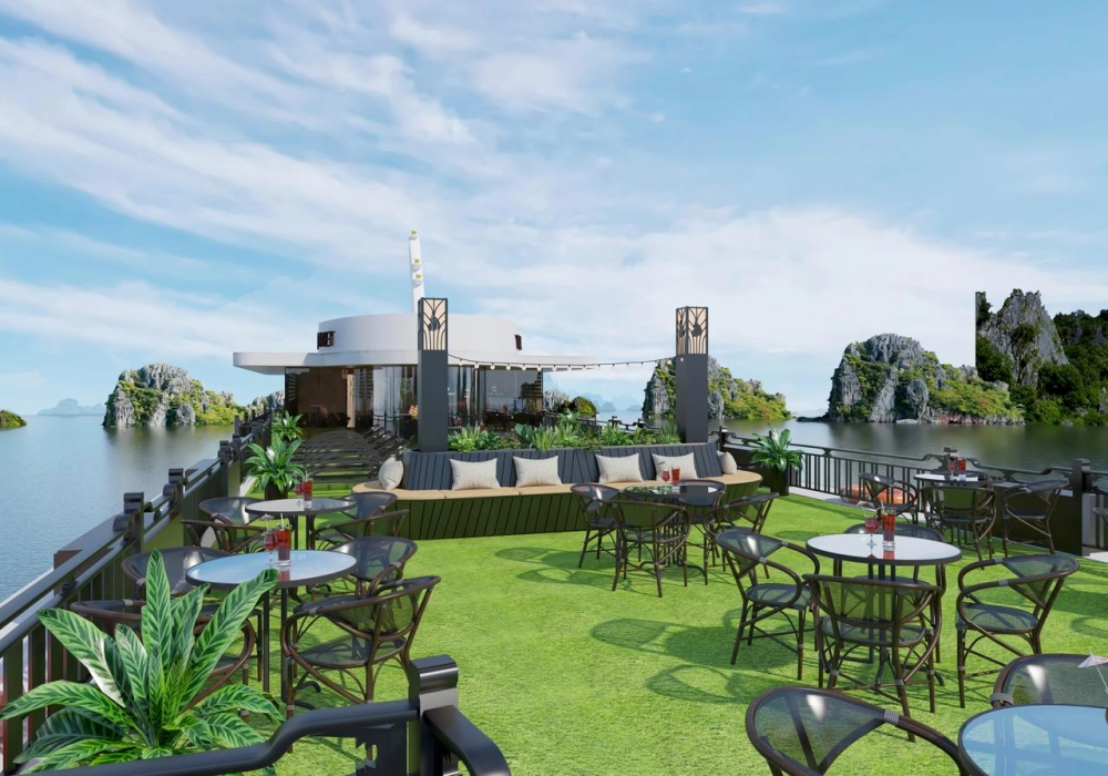 Baia di Ha Long – Hanoi (B,Br)