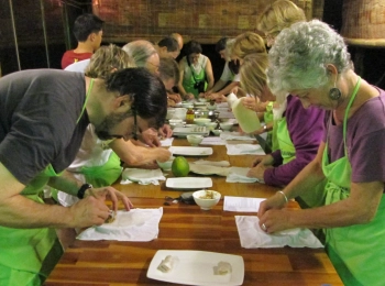 Cours de cuisine au village Thuy Bieu