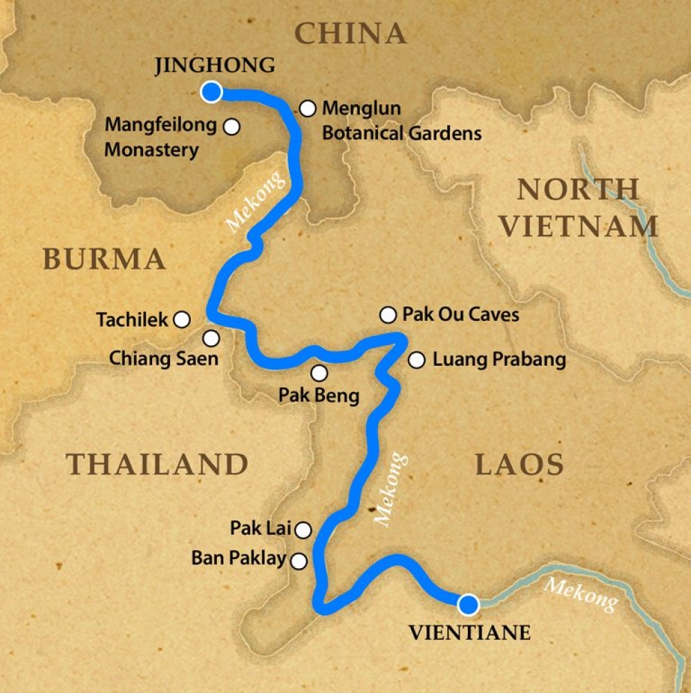 Vela sul Mekong (B, L, D)