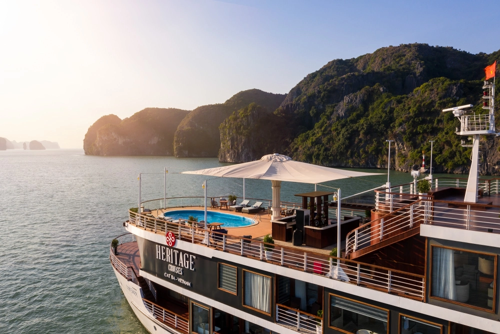 Hanoi - Haiphong - Baie d'Halong - Baie de Lan Ha (-/L/D)