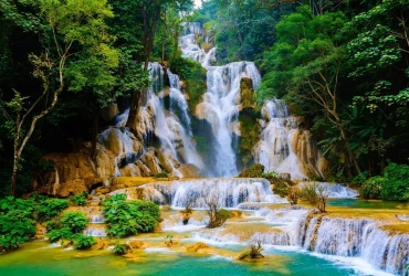 Luang Prabang - Rice Experience - Cascate di Kuang Si (B, L, D)