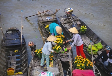Cai Be - Vinh Long - Saigon (B, L)