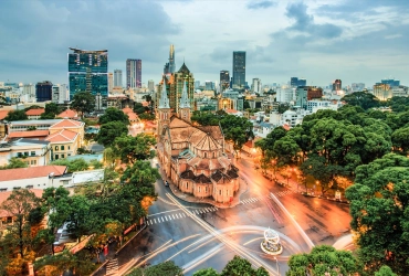 Arrivo a Ho Chi Minh (-) Senza guida