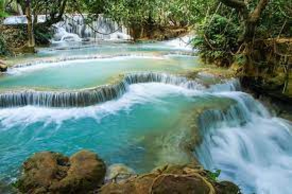Kuang Si Waterfall (B, L, D)