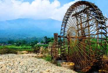 Hanoi - Pu Luong - Zattera di Bambu (L,D)