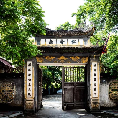 La casa comunitaria di Hang Kenh