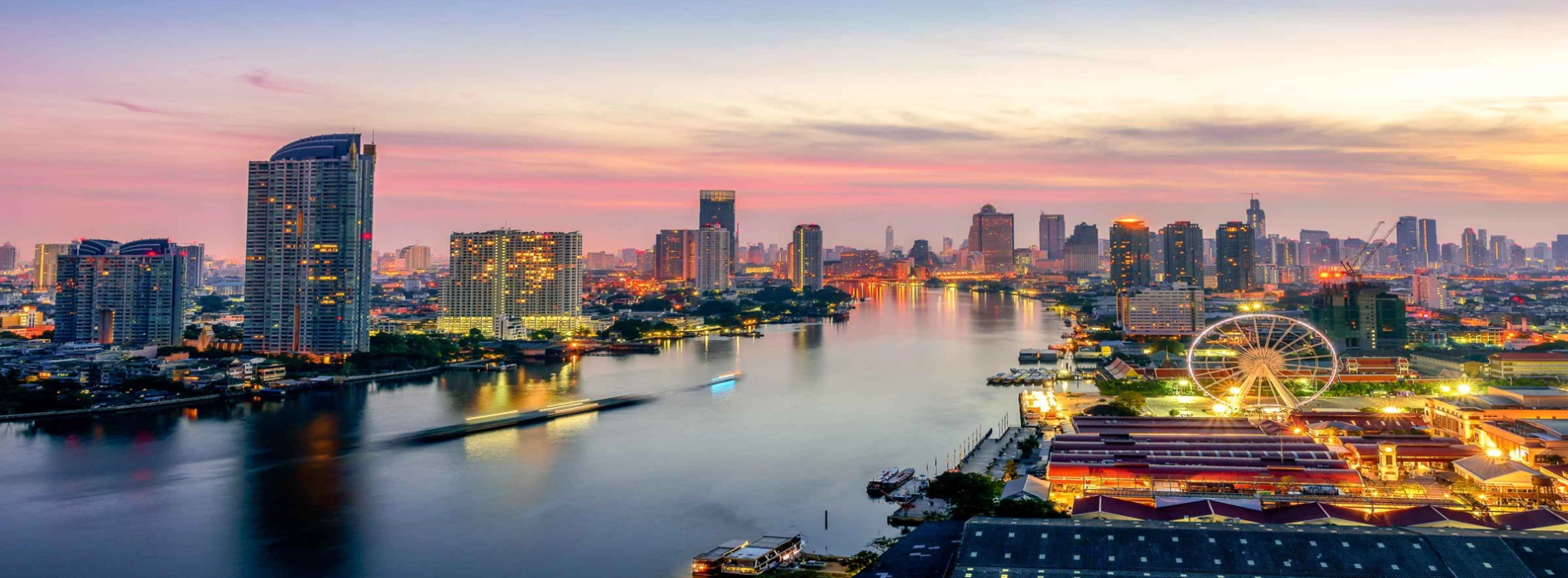 Il fiume di Chao Phraya