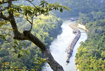 Bangkok - Kanchanaburi - River Kwai Jungle Raft (B,L,D) Join-in tour - Con guida parlante inglese