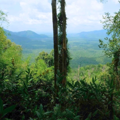 La montagna di Phnom Aural