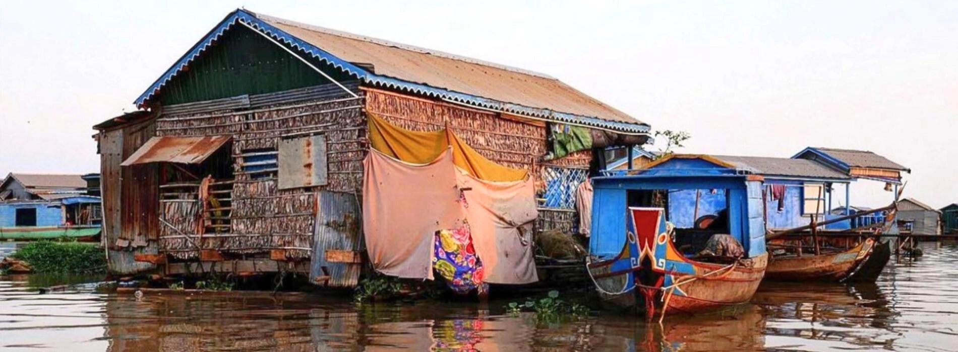 Villaggio galleggiante di Kampong Chhnang