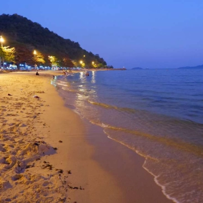 La spiaggia di Kep