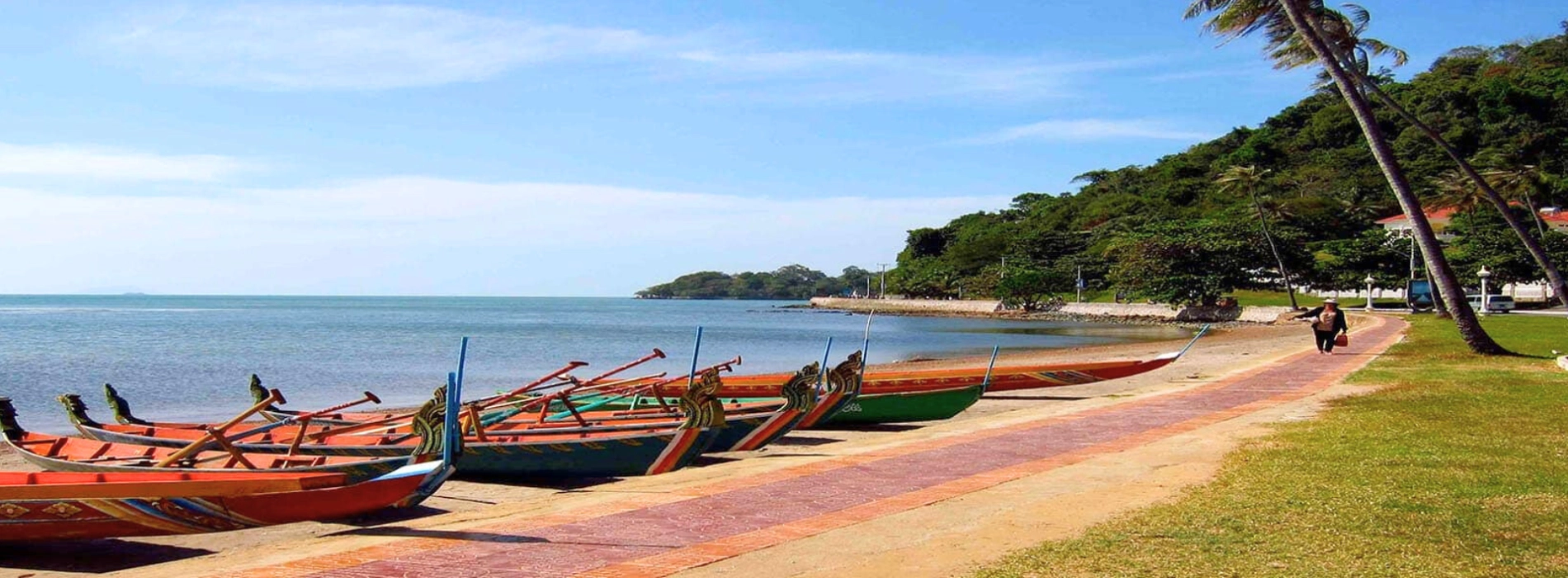 La spiaggia di Kep