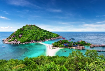 Tour al tramonto al parco marino di Angthong