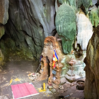 Tempio della grotta di Phnom Chhnork