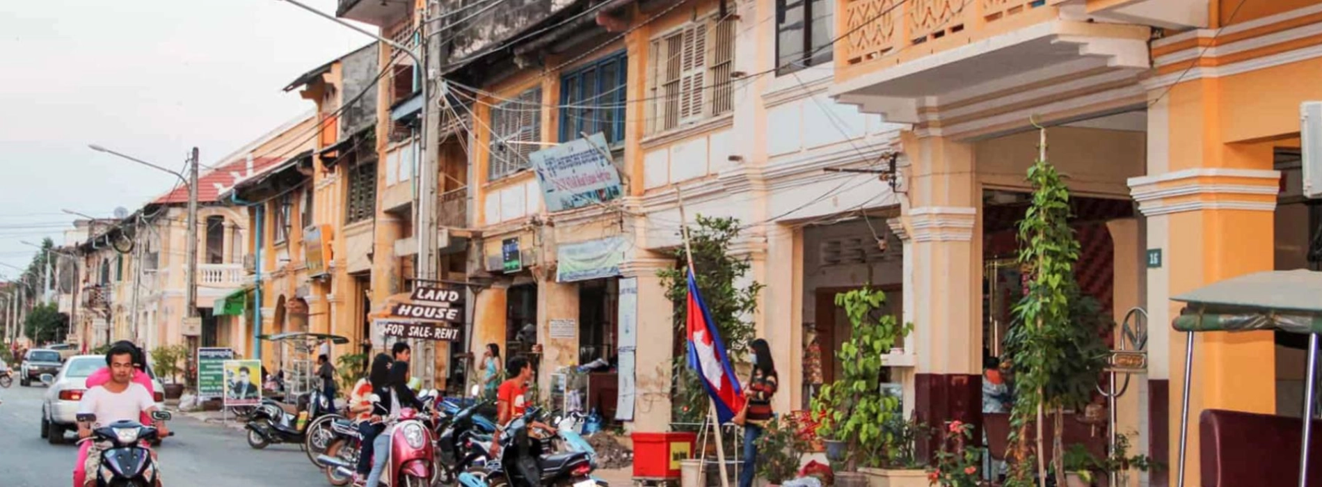 Città vecchia di Kampot