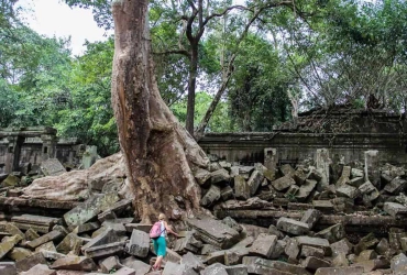 Partenza da Siem Reap per Beng Mealea, Koh Ker e il tempio di Preah Vihear (B)