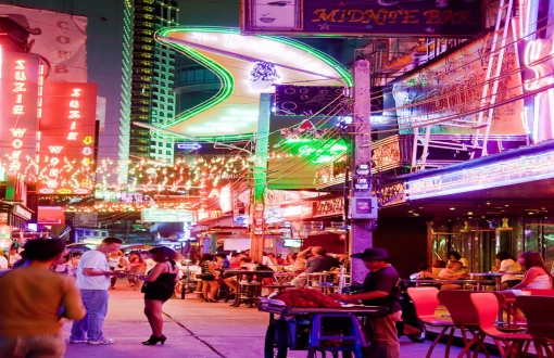 La vita notturna in Thailandia