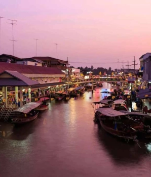 2 giorni tour dei mercati e dei templi della Thailandia