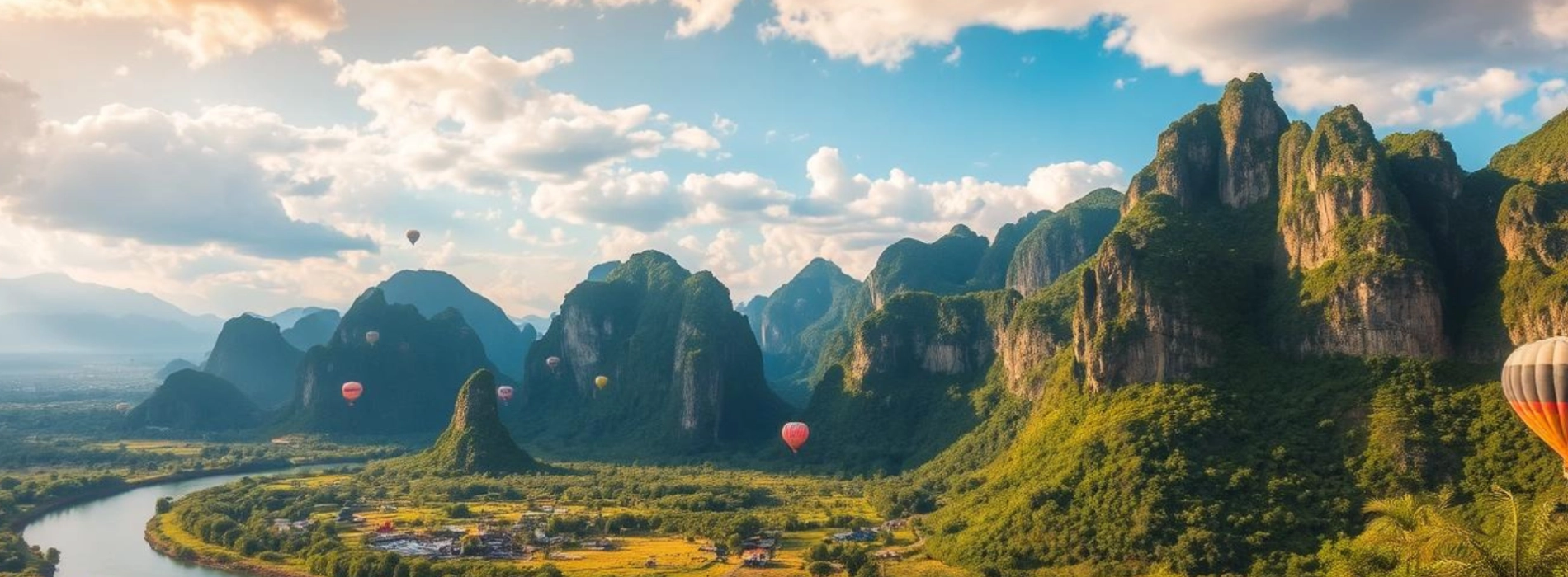 Itinerario epico di un giorno a Vang Vieng