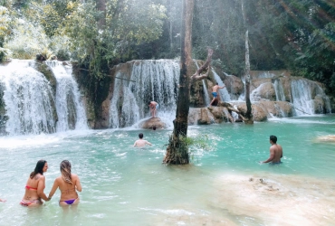 Arrivo Luang Prabang - Trekking al villaggio Khmu, Cascata Tad Sae