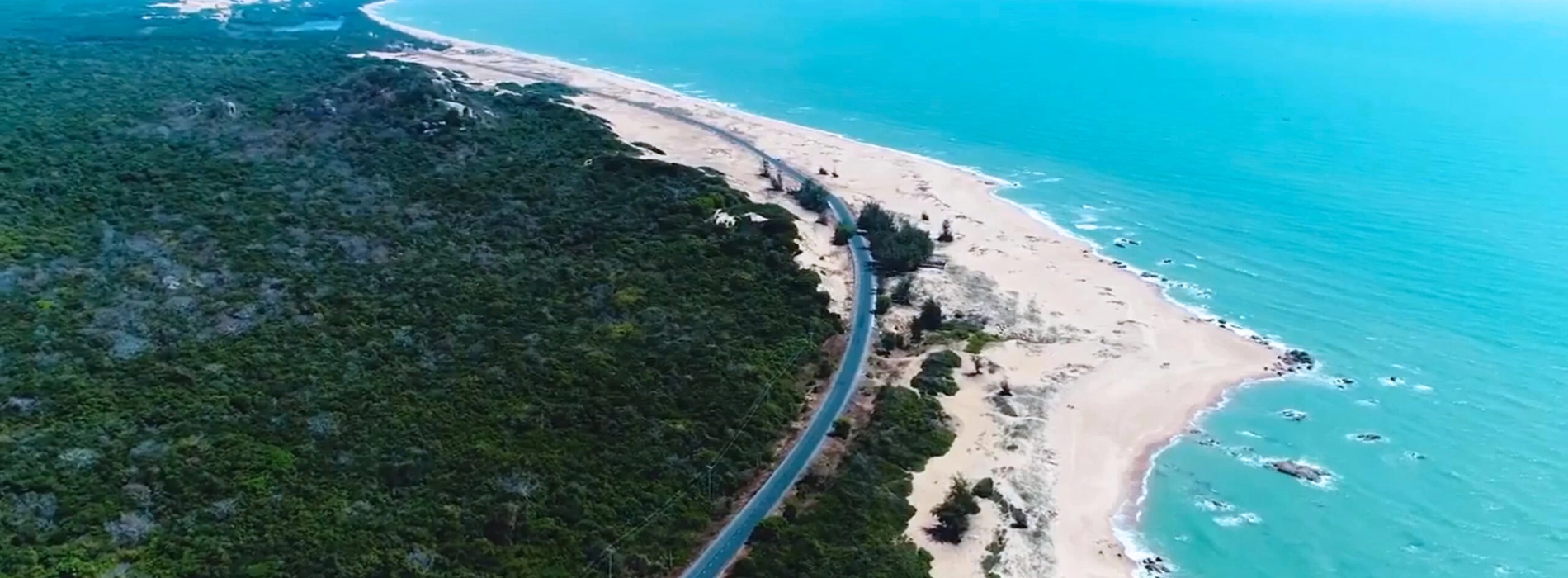 La spiaggia di Long Hai