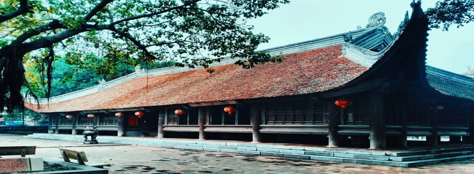 Il tempio del villaggio di Dinh Bang