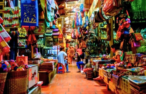 Mercato Russo di Phnom Penh in 2025