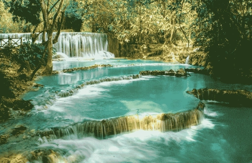 Le cascate più maestose del Laos
