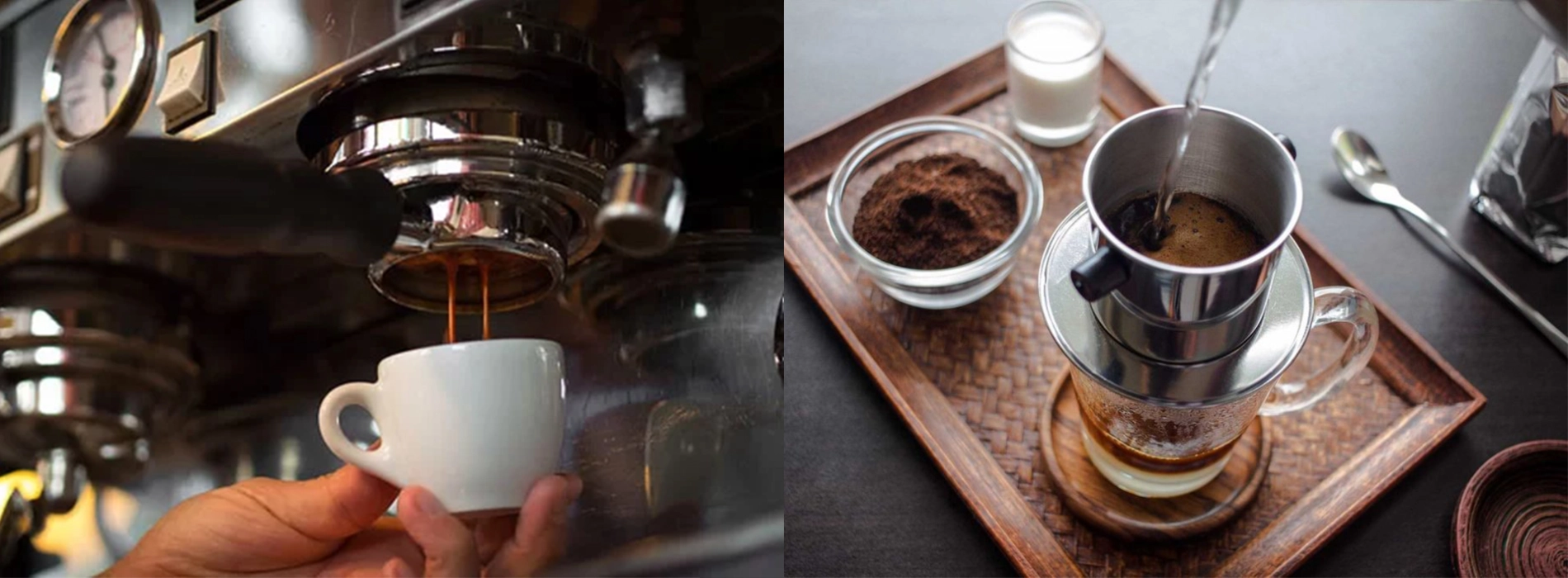 Due culture del caffè: Dal bar italiano al mercato khmer