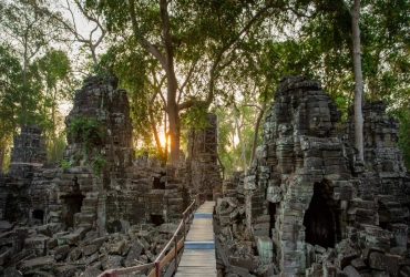 Esplorando i dintorni di Banteay Chhmar