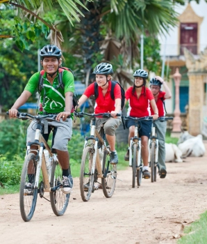 Tour in Cambogia 7 giorni in bicicletta - Paesaggi Tranquilli