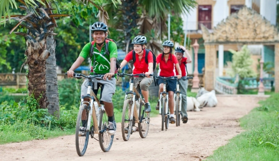 Tour in Cambogia 7 giorni in bicicletta - Paesaggi Tranquilli
