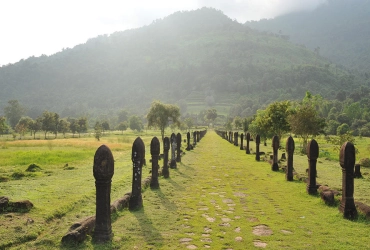 Champasak – Ban Khiet Ngong – Khone Phapheng – Khone Island (B, L, D)