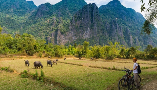 Tour in Bicicletta in Laos 7 Giorni: Siti Patrimonio