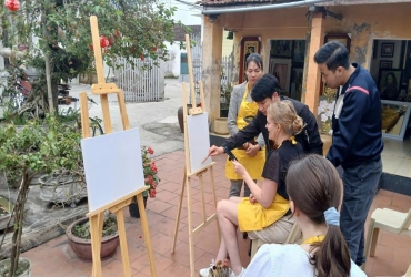 Ecohost - Chiesa abbandonata di Hai Ly - Villaggio di Hai Trieu - Partenza (B)