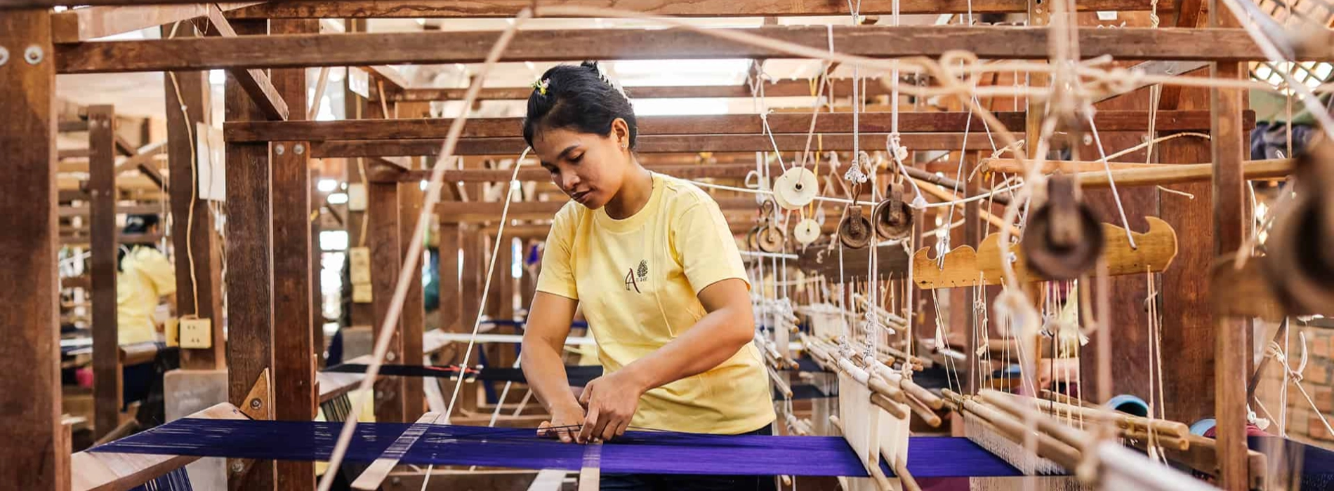 Un giorno nella Fattoria della Seta di Angkor, Siem Riep