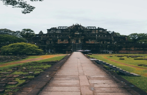 Angkor Wat alba o tramonto