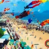 Festival degli aquiloni in Thailandia: colori nel cielo