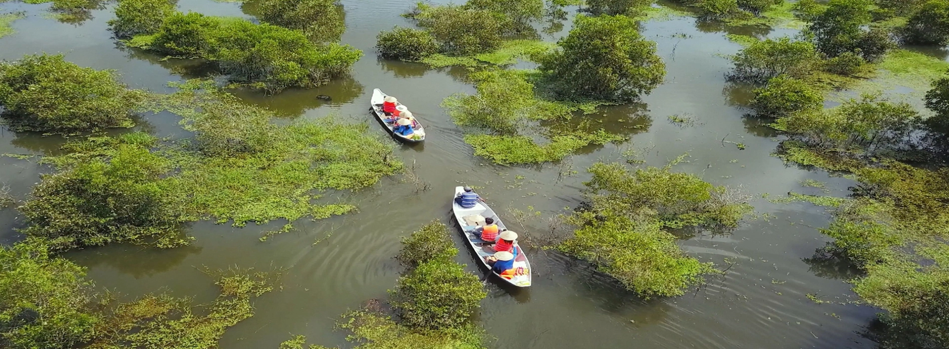 La stagione delle piene nel Delta del Mekong