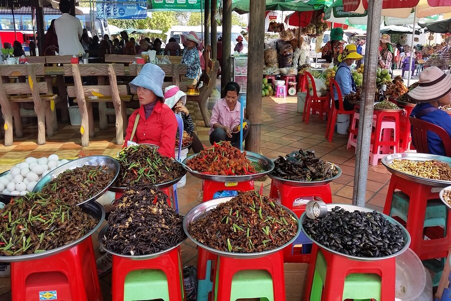 Mercati di Kampong Cham - Guida di viaggio - Attrazione di Cambogia