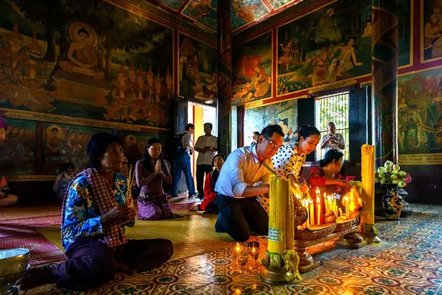 Wat Phnom - Guida di viaggio - Attrazione in Cambogia