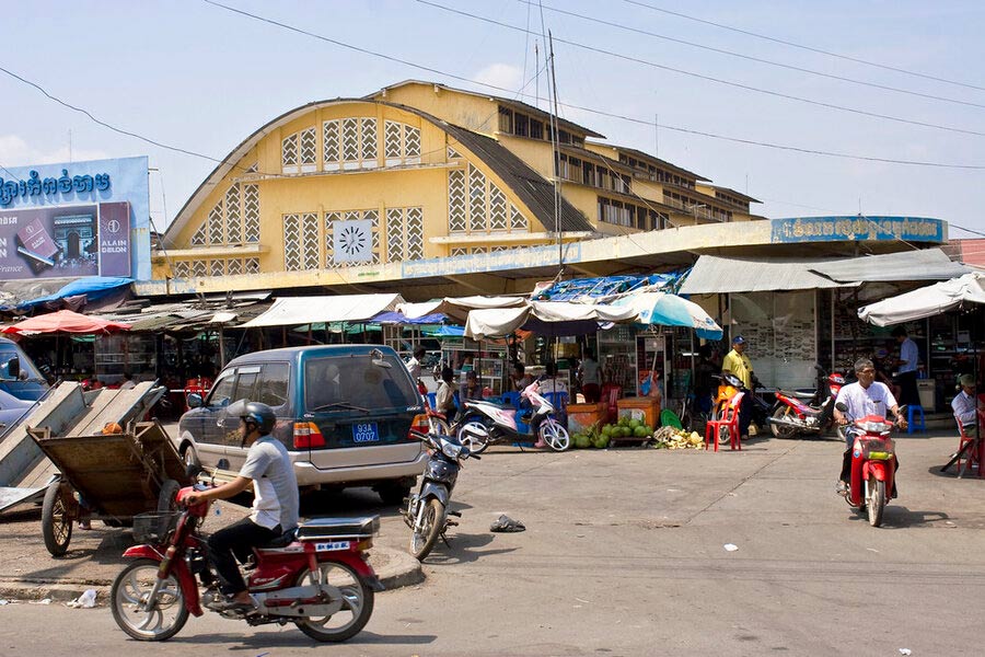 Mercati di Kampong Cham - Guida di viaggio - Attrazione di Cambogia