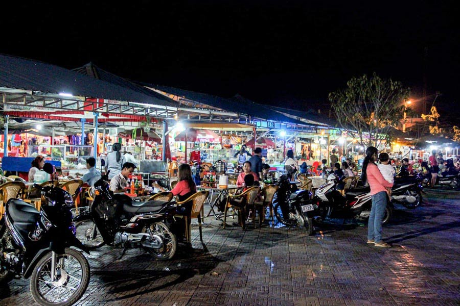 Mercati di Kampong Cham - Guida di viaggio - Attrazione di Cambogia