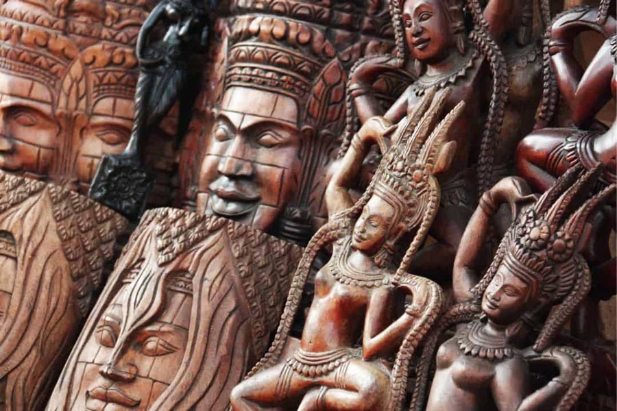 Negozi e articoli da regalo a Cambogia- Guida di viaggio