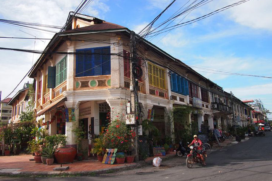 La Città Vecchia di Kampot - Guida di viaggio - Attrazione in Cambogia
